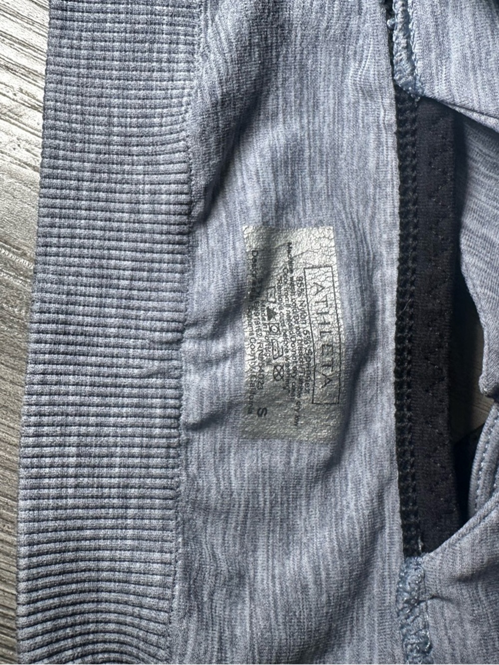 Athleta Heather Gray Sports Bra - Picture 3 of 3